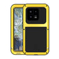 Pour Xiaomi 13 Pro LOVE MEI Coque de Téléphone Métal Anti-choc Étanche à la Poussière et aux Éclaboussures (Jaune)