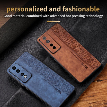 For Honor 80 GT 5G AZNS 3D Embossed Skin Feel Phone Case(Dark Green)