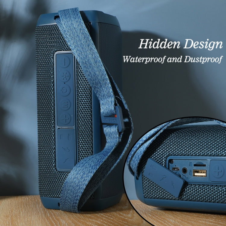 T&G TG345 Portable Outdoor Color LED Wireless Bluetooth Speaker(Green)