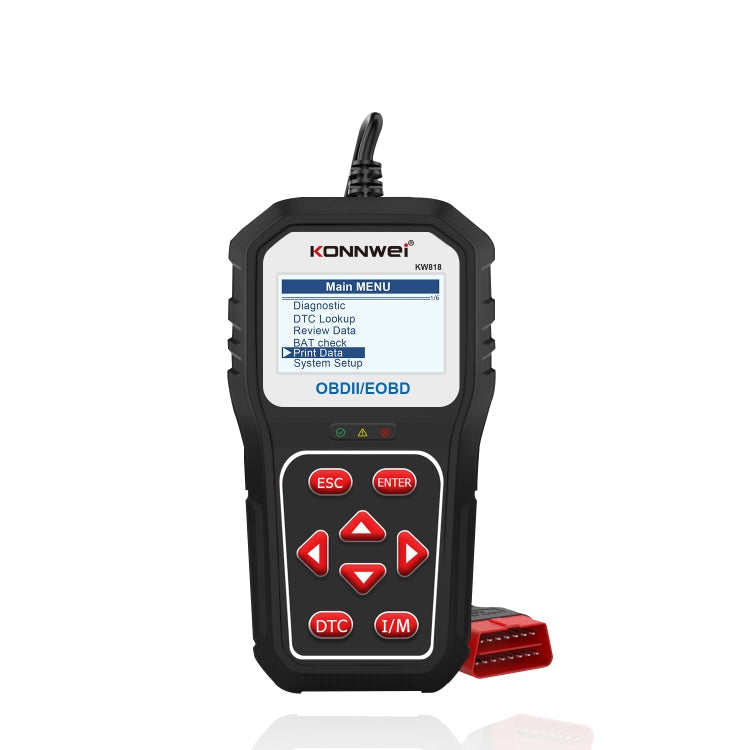 Outil de diagnostic Bluetooth KW818 pour voiture KONNWE OBD2 Détecteur de pannes