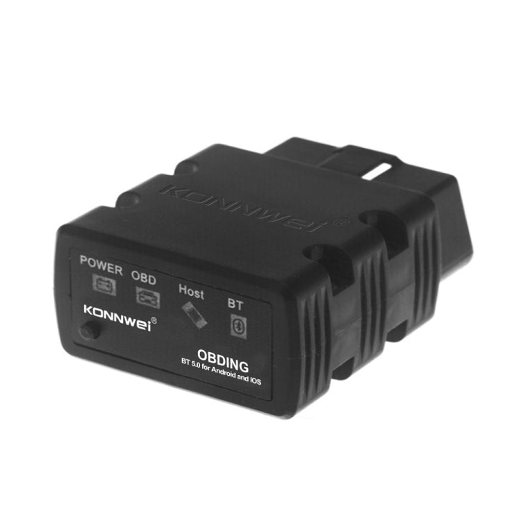 KONNWEI KW902 Bluetooth 5.0 OBD2 Outil de Diagnostic Automobile Support IOS / Android (Noir)