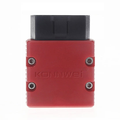 KONNWEI KW902 Bluetooth 5.0 OBD2 Car Fault Diagnostic Scan Tools Support IOS / Android(Red)