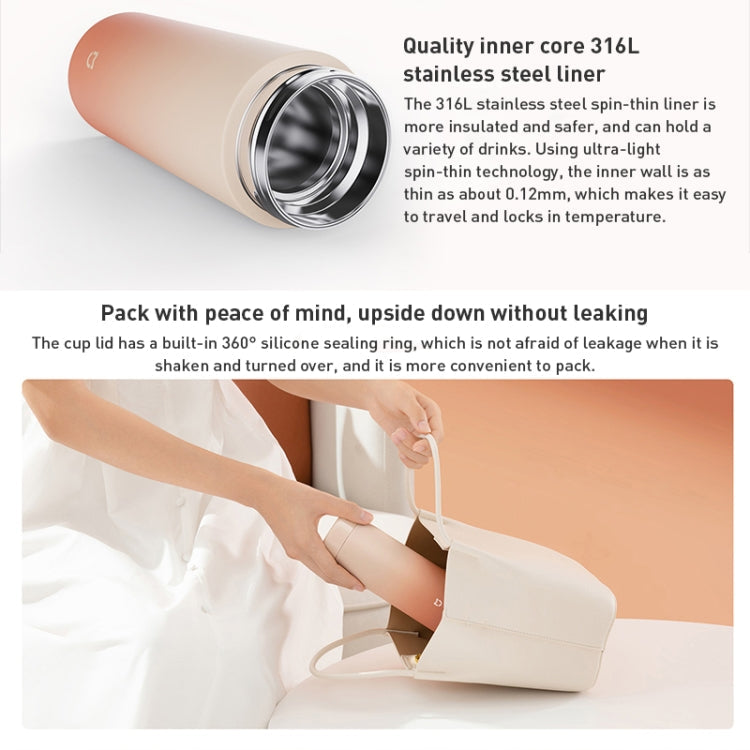 Original Xiaomi Mijia Thermos Cup Pocket Edition 350mL(Snow Sunset)