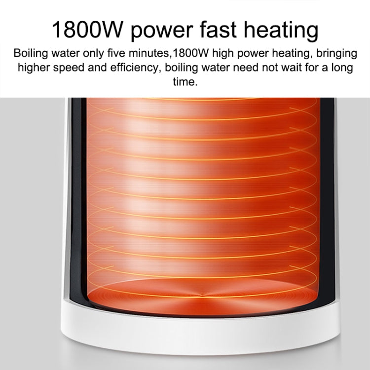 Original Xiaomi Mijia 1.5L 1800W Bouilloire électrique à température constante 2, 220V CA (Blanc)