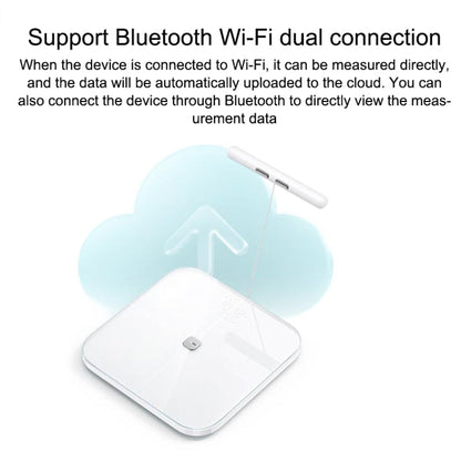 Original Xiaomi Mijia S800 Eight Electrode Body Fat Scale WiFi Bluetooth APP Support(White)