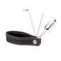 FIREDOG CL78 3 in 1 Pipe Cleaner Carbon Knife Pipe Holder(Black)