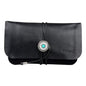 FIREDOG CL91 Portable Handmade Sheepskin Genuine Leather Tobacco Bag(Black)