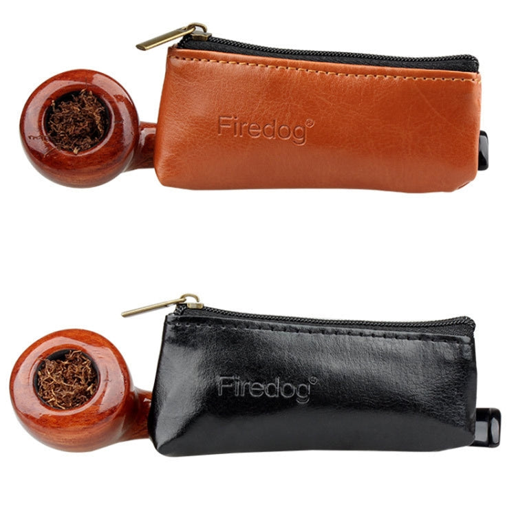 FIREDOG CL-45 Portable Moisture Pipe Tobacco Bag(Brown)