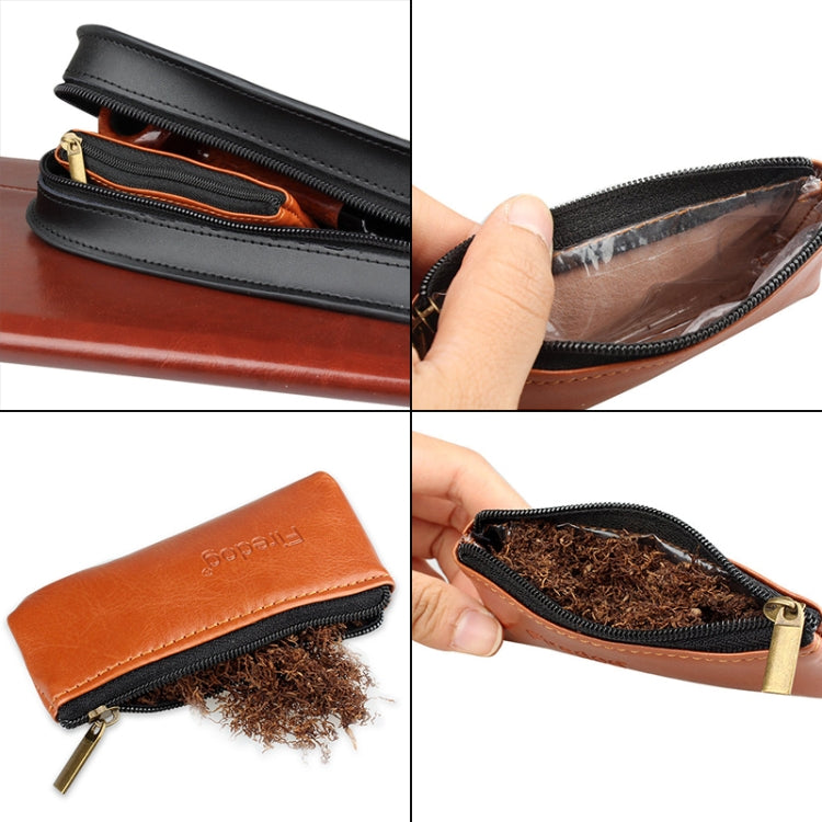 FIREDOG CL-45 Blague à Tabac Portable Hydratante (Noir)