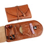 FIREDOG CL08 Leather Pipe Tobacco Storage Bag(Brown Rope)