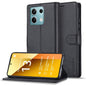 For Xiaomi Redmi Note 13 Pro 5G LC.IMEEKE Calf Texture Leather Phone Case(Black)