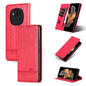 For Honor Magic6 AZNS Magnetic Calf Texture Flip Leather Phone Case(Red)