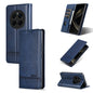 For Honor Magic7 Pro AZNS Magnetic Calf Texture Flip Leather Phone Case(Dark Blue)