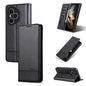 For Honor 400 Pro 5G Global 160.8mm AZNS Magnetic Calf Texture Flip Leather Phone Case(Black)