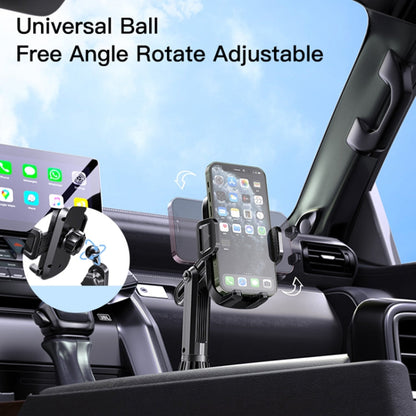 Yesido C195 Car Cup Holder Using Phone Bracket(Black)
