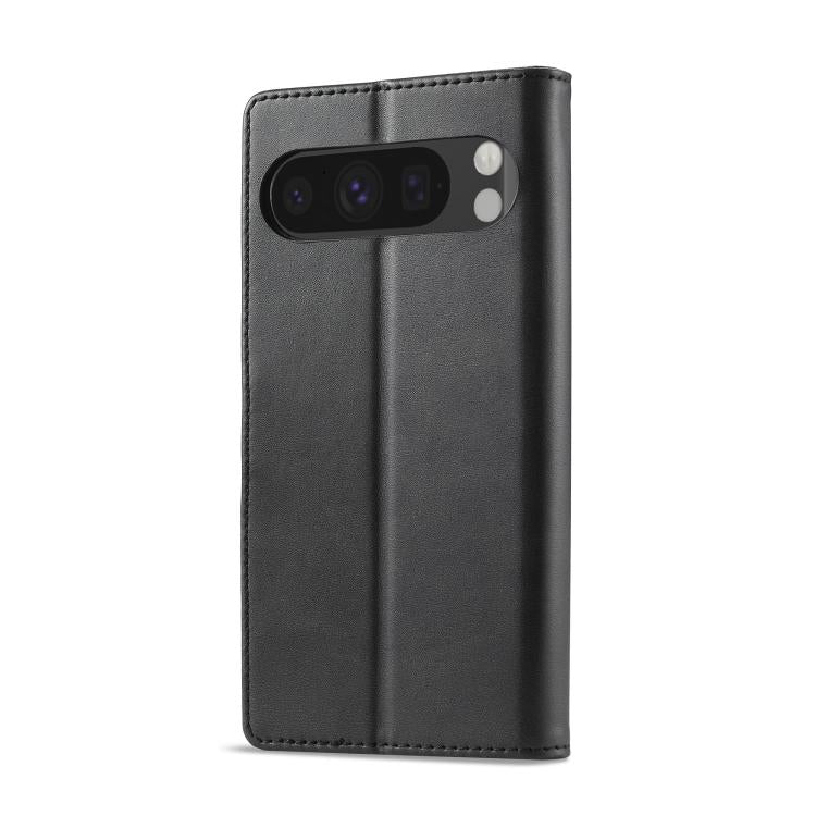 For Google Pixel 10 / 10 Pro LC.IMEEKE Calf Texture Flip Leather Phone Case(Black)