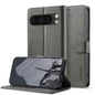 For Google Pixel 10 / 10 Pro LC.IMEEKE Calf Texture Flip Leather Phone Case(Grey)