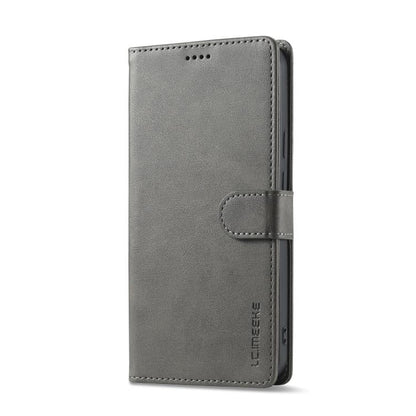 For Google Pixel 10 / 10 Pro LC.IMEEKE Calf Texture Flip Leather Phone Case(Grey)