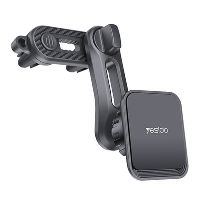 Yesido C106 Car Air Outlet Dual Clip Magsafe Magnetic Phone Navigation Holder(Black)