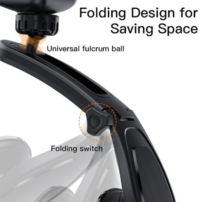 Yesido C107 Car Suction Cup Magsafe Magnetic Phone Holder(Black)