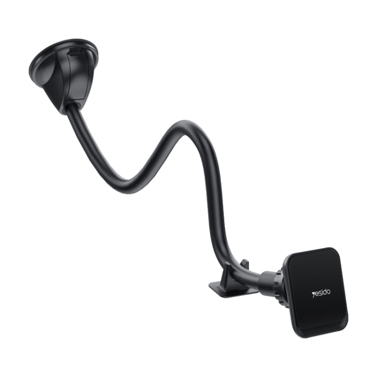 Support de téléphone magnétique Yesido C109 Magsafe à ventouse pour pare-brise de voiture, rotation à 360 degrés (noir)