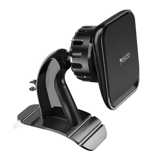 Support de téléphone magnétique Magsafe pour console centrale de voiture Yesido C110 (noir)