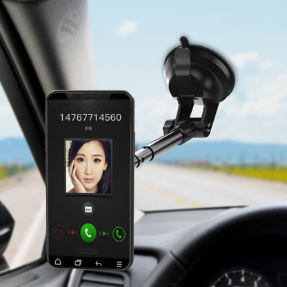 Yesido C41 Car Windshield Telescopic Suction Cup Magnetic Phone Holder(Black)