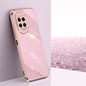 For Huawei Nova 14 Pro XINLI Straight Edge 6D Electroplate TPU Phone Case(Cherry Purple)