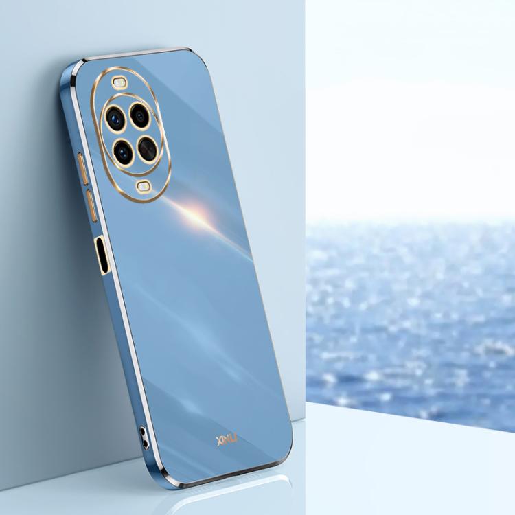 For Huawei Nova 14 Ultra XINLI Straight Edge 6D Electroplate TPU Phone Case(Celestial Blue)