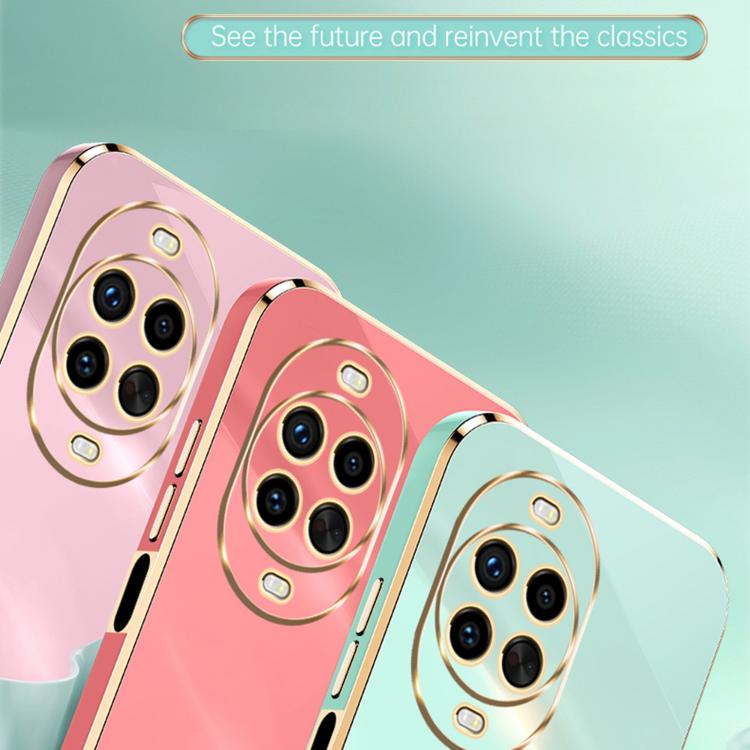 For Huawei Nova 14 Ultra XINLI Straight Edge 6D Electroplate TPU Phone Case(Celestial Blue)