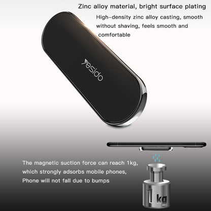 Yesido C83 Car Strong Magnetic Phone Holder(Silver)