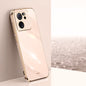 Pour Xiaomi Redmi K60 Ultra / Mi 13T XINLI Coque de téléphone en TPU électrolytique 6D à bords droits (Rose)
