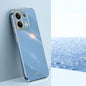 For Xiaomi Redmi Note 13 Pro 4G XINLI Straight Edge 6D Electroplate TPU Phone Case(Celestial Blue)