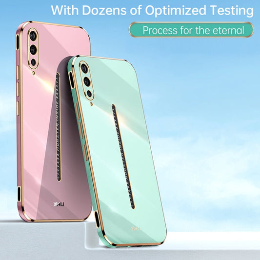 For vivo iQOO Pro XINLI Straight Edge 6D Electroplate TPU Phone Case(Hawthorn Red)
