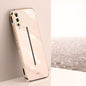 For vivo iQOO Pro XINLI Straight Edge 6D Electroplate TPU Phone Case(Pink)