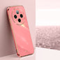 For vivo Y300 Pro XINLI Straight Edge 6D Electroplate TPU Phone Case(Hawthorn Red)