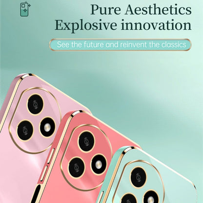 Pour Honor X50i+ 5G Coque de téléphone en TPU électrolytique 6D à bords droits XINLI (Violet Cerise)