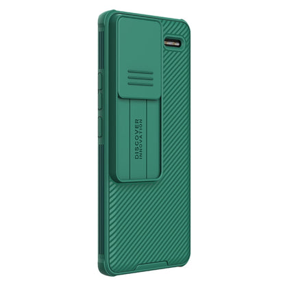For Xiaomi Redmi Note 13 Pro+ 5G NILLKIN CamShield Pro PC Phone Case(Green)