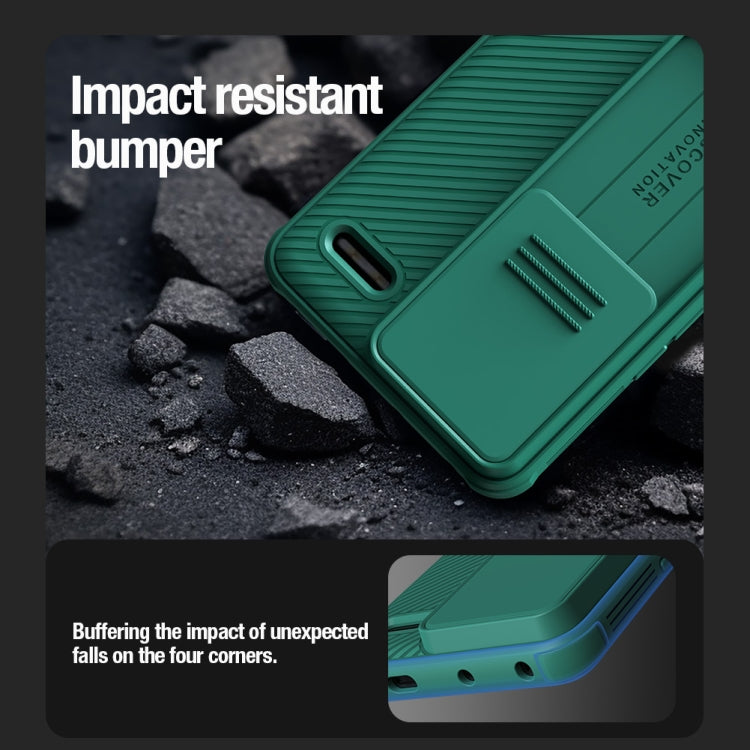 For Xiaomi Redmi Note 13 Pro+ 5G NILLKIN CamShield Pro PC Phone Case(Green)