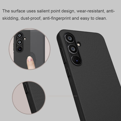 For Samsung Galaxy A35 NILLKIN Frosted PC Phone Case(Black)