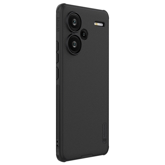 For Xiaomi Redmi Note 13 Pro+ 5G NILLKIN Frosted Shield Pro PC + TPU Phone Case(Black)