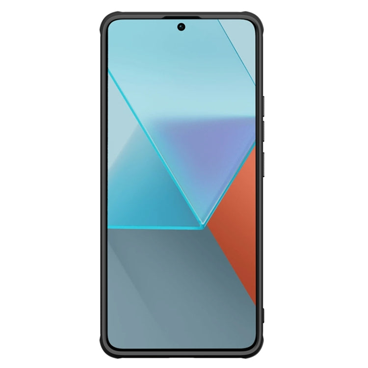 For Xiaomi Redmi Note 13 Pro+ 5G NILLKIN Frosted Shield Pro PC + TPU Phone Case(Black)
