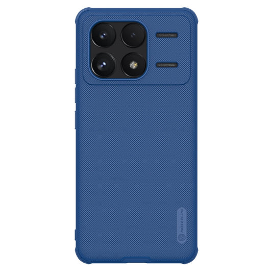 Pour Xiaomi Redmi K70 / K70 Pro Étui de téléphone NILLKIN Frosted Shield Pro PC + TPU (Bleu)
