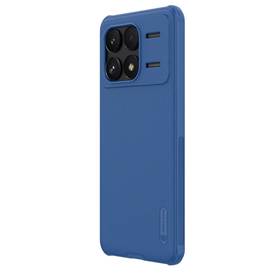 Pour Xiaomi Redmi K70 / K70 Pro Étui de téléphone NILLKIN Frosted Shield Pro PC + TPU (Bleu)
