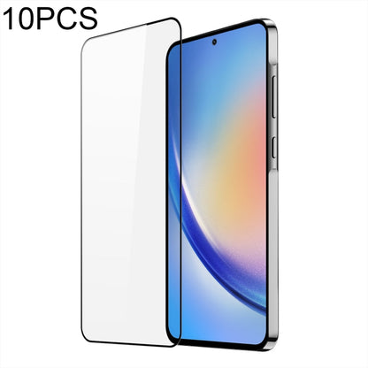 Pour Samsung Galaxy A35 5G 10 pièces DUX DUCIS Film en verre trempé d'alumine moyenne 9H de 0,33 mm