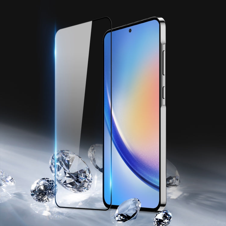 Pour Samsung Galaxy A35 5G 10 pièces DUX DUCIS Film en verre trempé d'alumine moyenne 9H de 0,33 mm