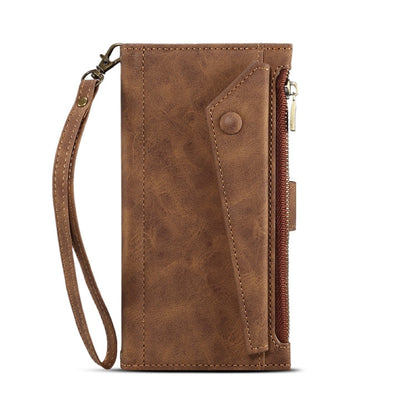 For Google Pixel 8A ESEBLE Retro Frosted RFID Flip Leather Phone Case(Brown)