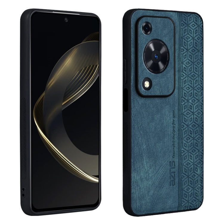 For Huawei Enjoy 70 AZNS 3D Embossed Skin Feel Phone Case(Dark Green)