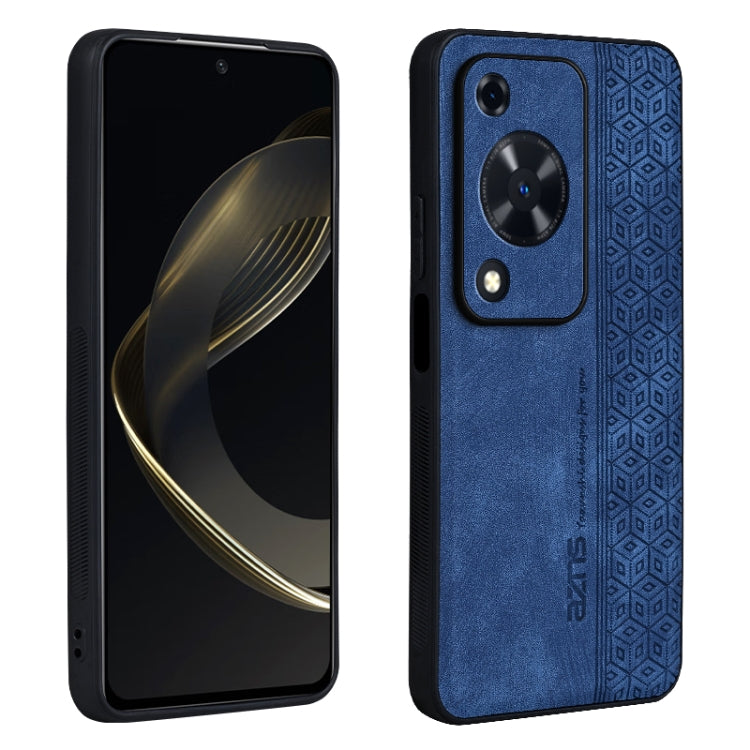 For Huawei Enjoy 70 AZNS 3D Embossed Skin Feel Phone Case(Sapphire Blue)