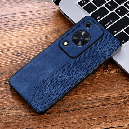 For Huawei Enjoy 70 AZNS 3D Embossed Skin Feel Phone Case(Sapphire Blue)